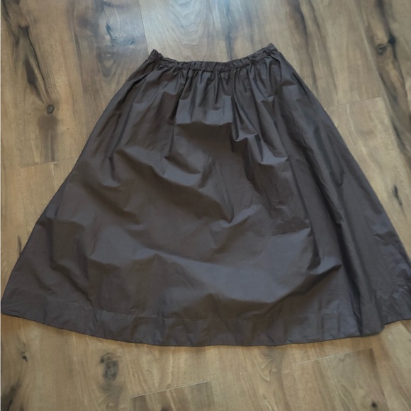 a new day Dark Brown A-Line Skirt - Picture 3 of 3